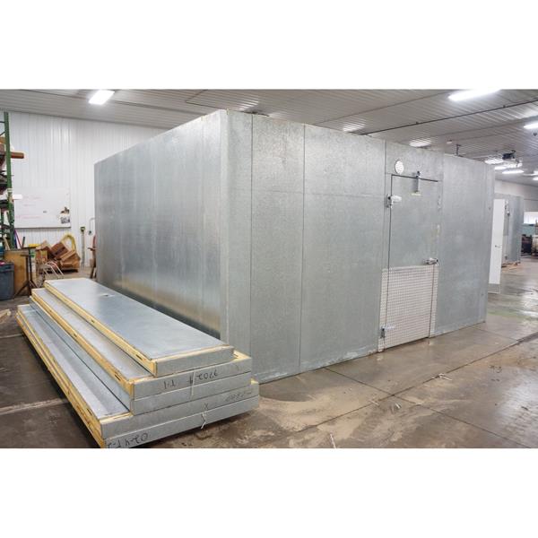 13&#39;6&quot; x 15&#39;5&quot; x 8&#39;2&quot;H Hussmann Walk-in Cooler or Freezer