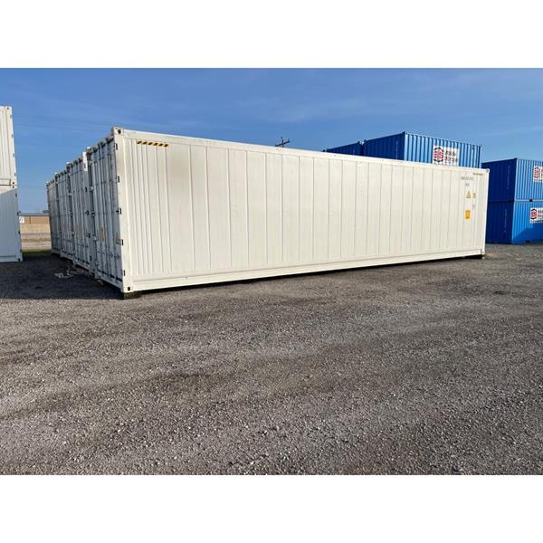 40&#39; Insulated Container Cooler with Remote Refrigeration System