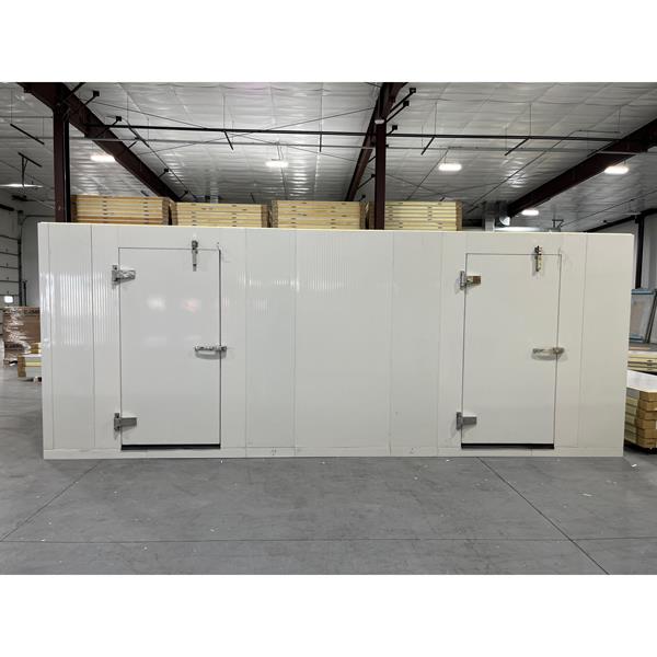 10&#39; x 20&#39; x 8&#39;H Cooler-Freezer Combo with Floor (scratch and dent)