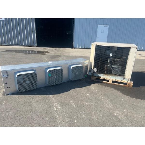 7.5 HP Used Climate Control Low Temp Refrigeration System