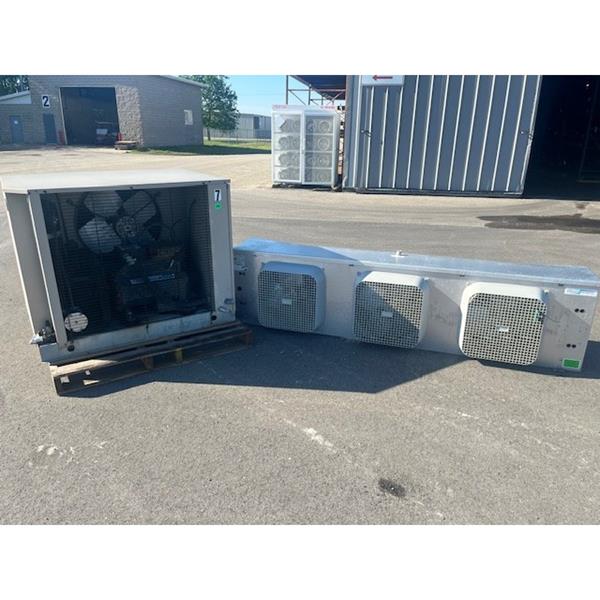 6 HP Used Climate Control Low Temp Refrigeration System